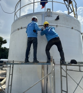 Manufacture of 150m3 tank